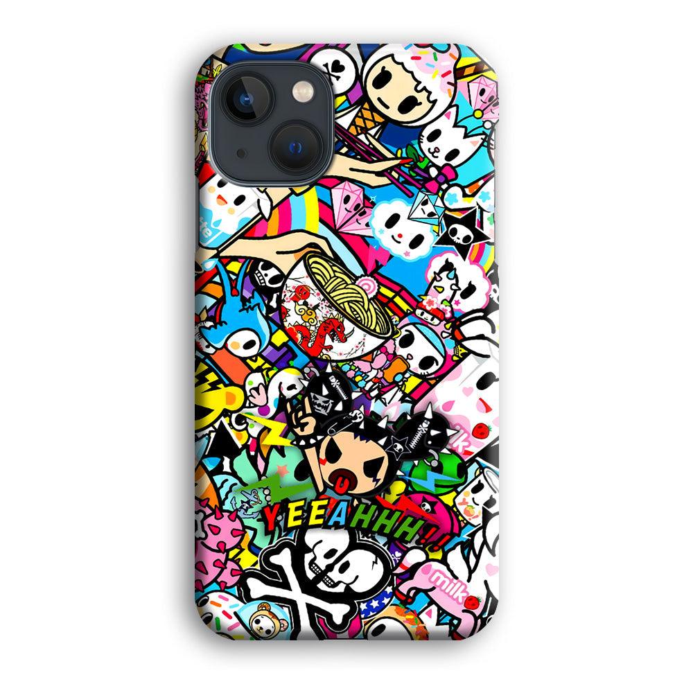 Tokidoki Rocking The Night iPhone 13 Case-Oxvistore