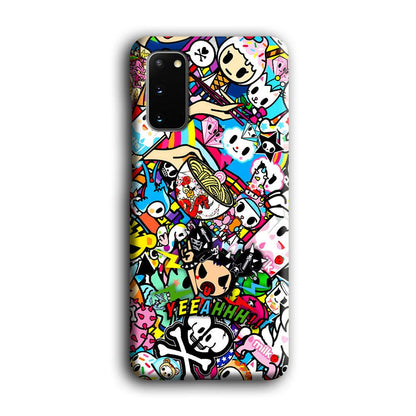 Tokidoki Rocking The Night Samsung Galaxy S20 Case-Oxvistore