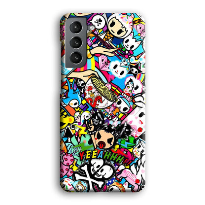 Tokidoki Rocking The Night Samsung Galaxy S21 Case-Oxvistore