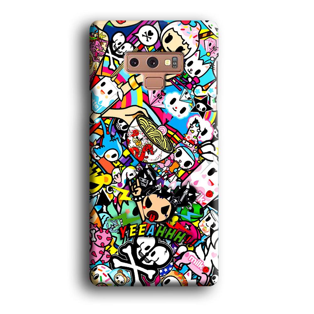 Tokidoki Rocking The Night Samsung Galaxy Note 9 Case-Oxvistore