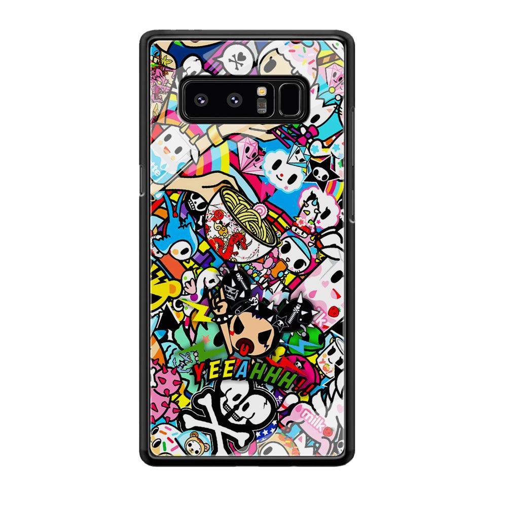 Tokidoki Rocking The Night Samsung Galaxy Note 8 Case-Oxvistore