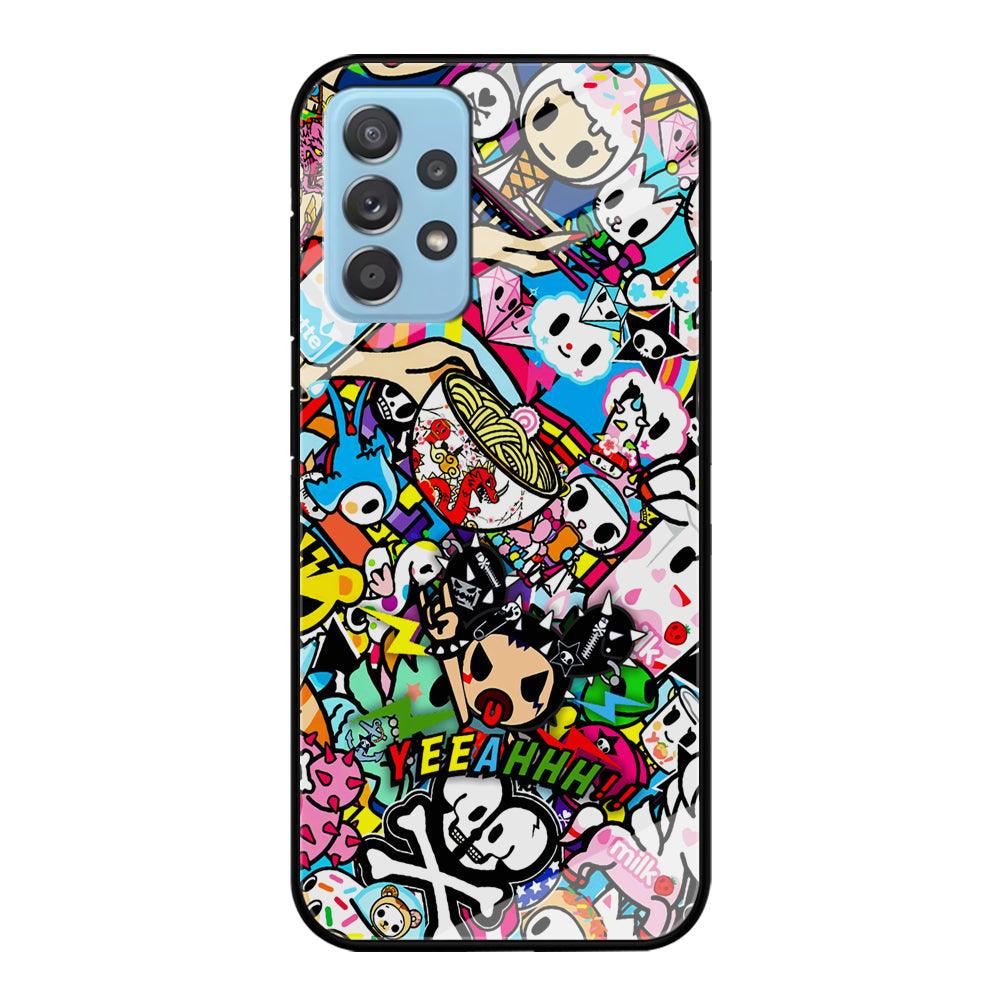 Tokidoki Rocking The Night Samsung Galaxy A52 Case-Oxvistore