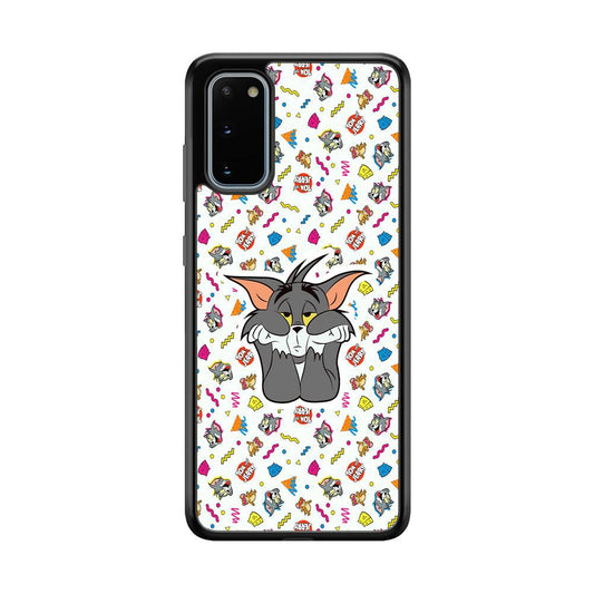 Tom and Jerry Bored Tom Samsung Galaxy S20 Case-Oxvistore