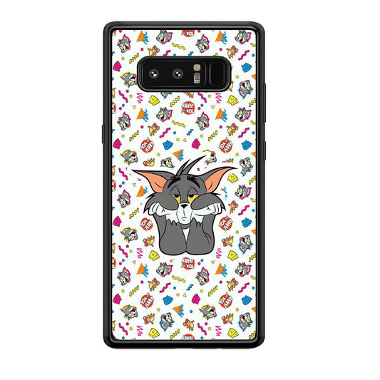 Tom and Jerry Bored Tom Samsung Galaxy Note 8 Case-Oxvistore