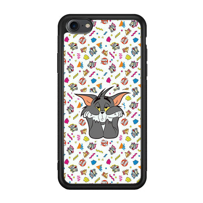 Tom and Jerry Bored Tom iPhone 8 Case-Oxvistore