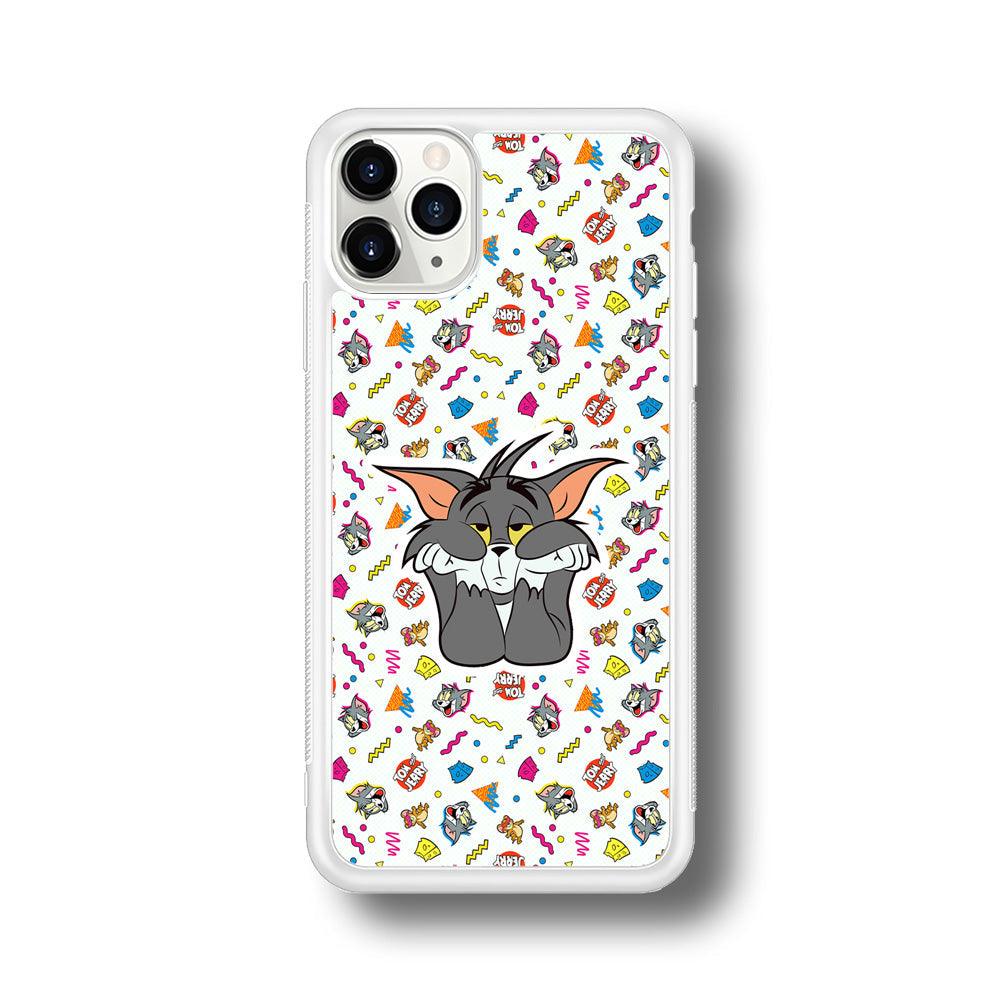 Tom and Jerry Bored Tom iPhone 11 Pro Max Case-Oxvistore