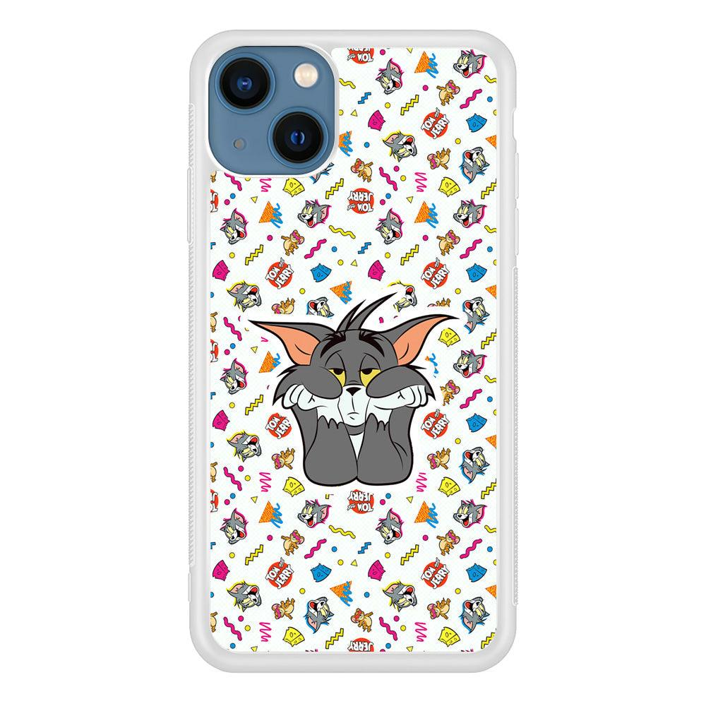 Tom and Jerry Bored Tom iPhone 13 Case-Oxvistore