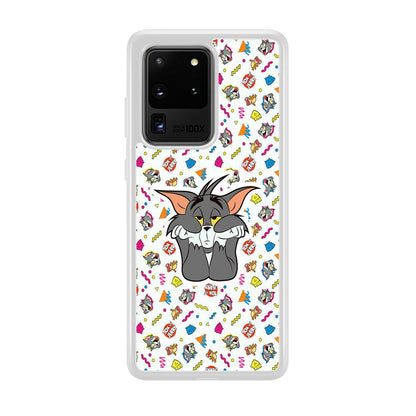 Tom and Jerry Bored Tom Samsung Galaxy S20 Ultra Case-Oxvistore