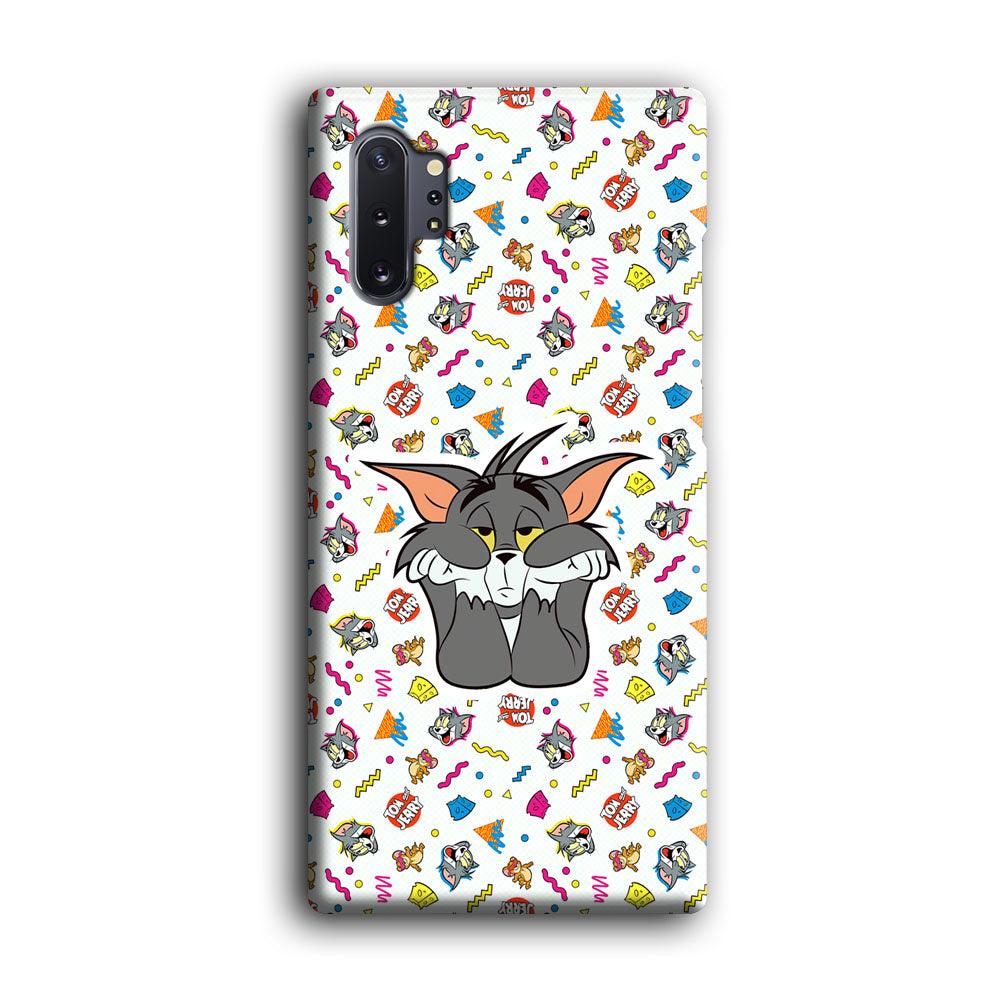 Tom and Jerry Bored Tom Samsung Galaxy Note 10 Plus Case-Oxvistore