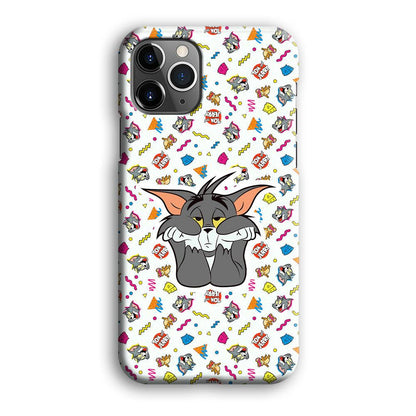 Tom and Jerry Bored Tom iPhone 12 Pro Case-Oxvistore