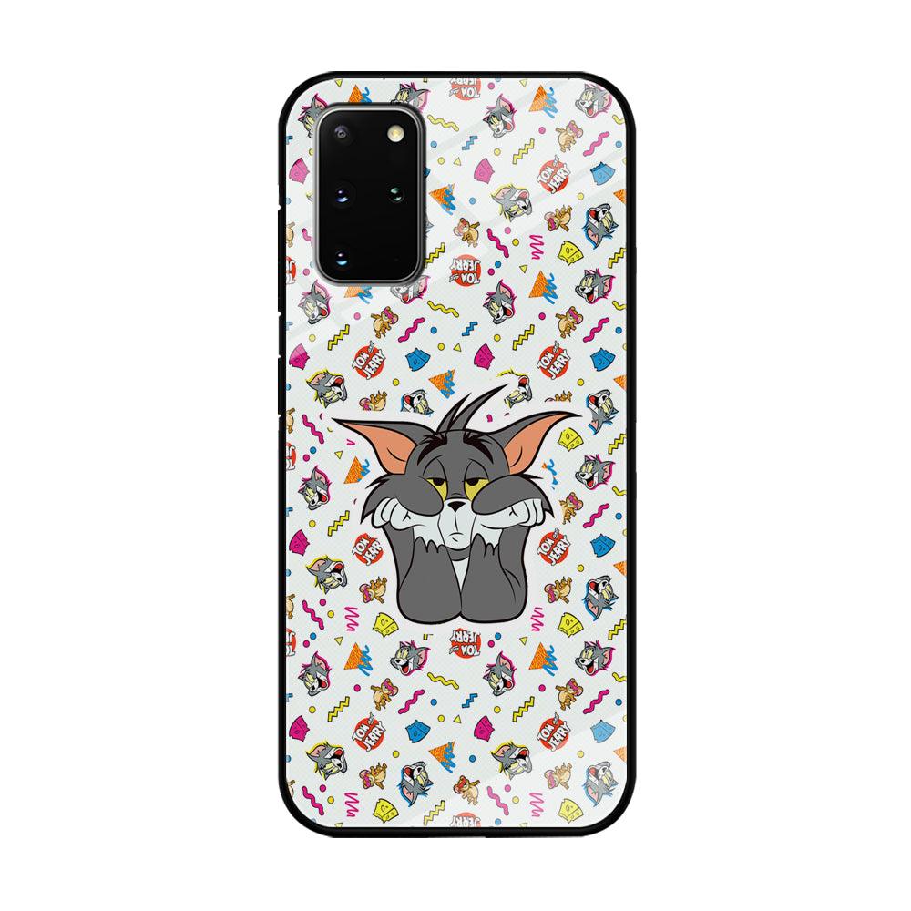 Tom and Jerry Bored Tom Samsung Galaxy S20 Plus Case-Oxvistore