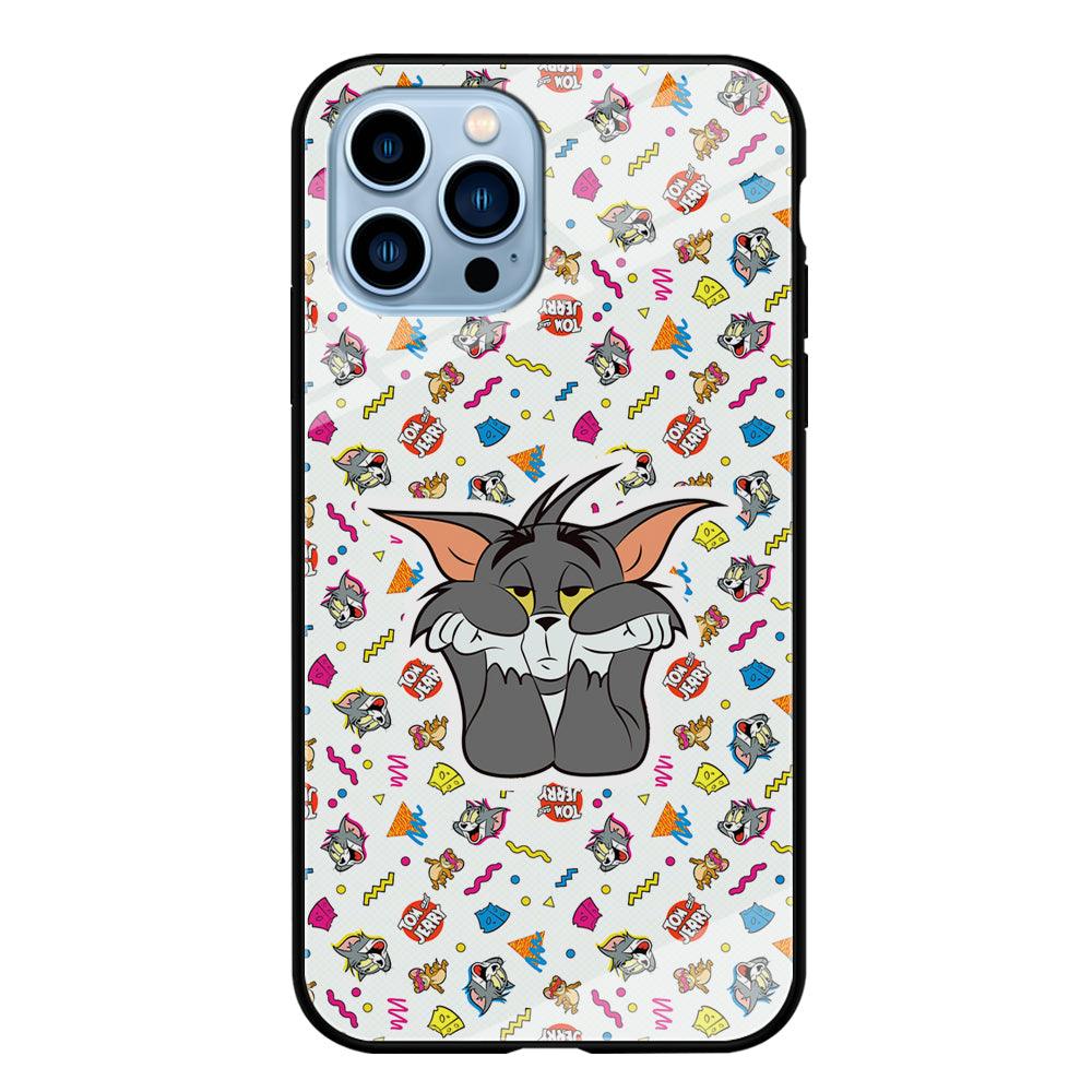 Tom and Jerry Bored Tom iPhone 13 Pro Case-Oxvistore