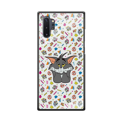 Tom and Jerry Bored Tom Samsung Galaxy Note 10 Plus Case-Oxvistore