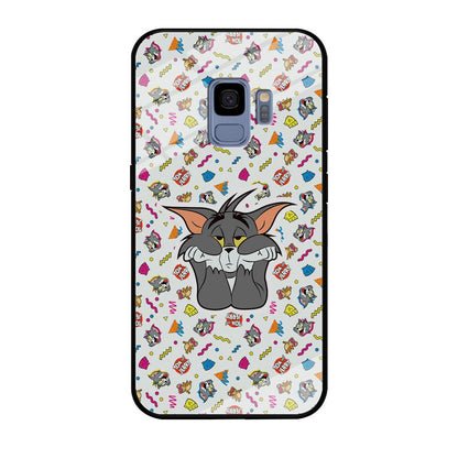 Tom and Jerry Bored Tom Samsung Galaxy S9 Case-Oxvistore