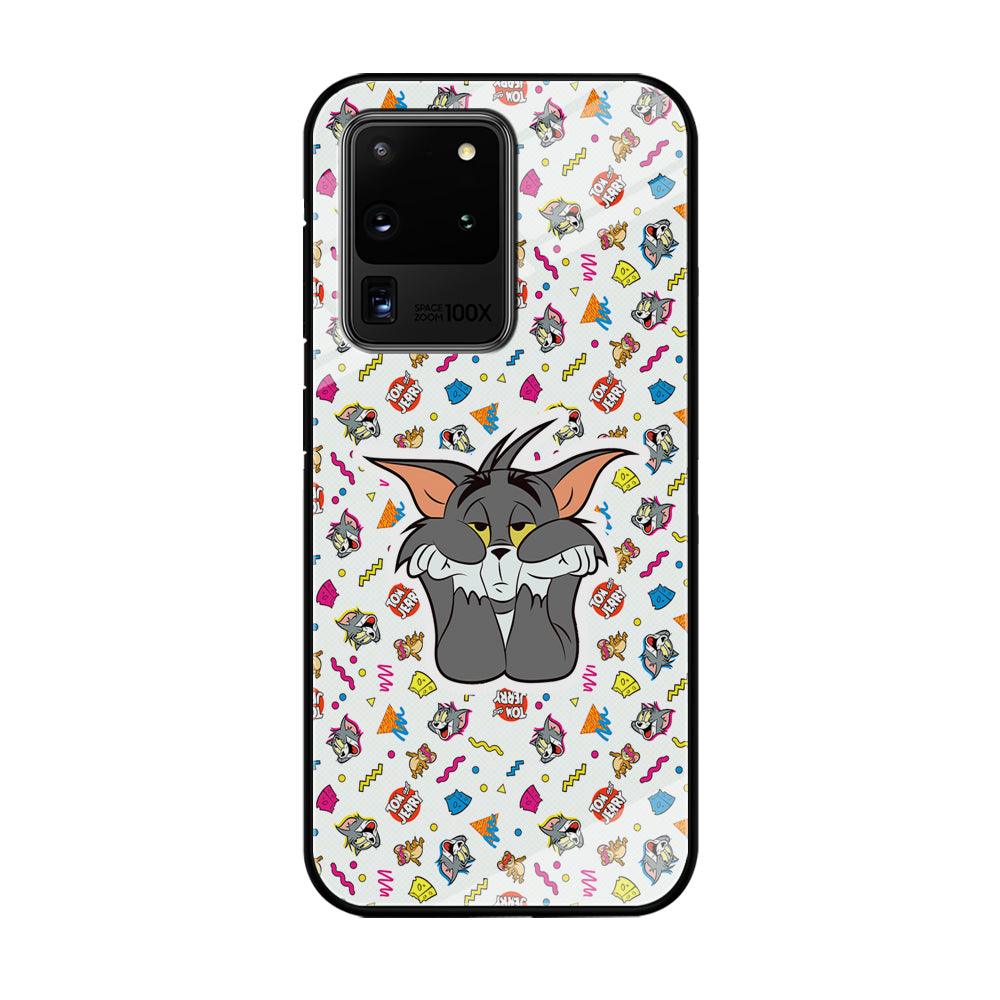 Tom and Jerry Bored Tom Samsung Galaxy S20 Ultra Case-Oxvistore