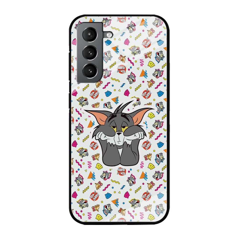 Tom and Jerry Bored Tom Samsung Galaxy S21 Plus Case-Oxvistore