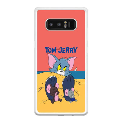 Tom and Jerry Enjoy at The Beach Samsung Galaxy Note 8 Case-Oxvistore