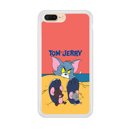 Tom and Jerry Enjoy at The Beach iPhone 7 Plus Case-Oxvistore