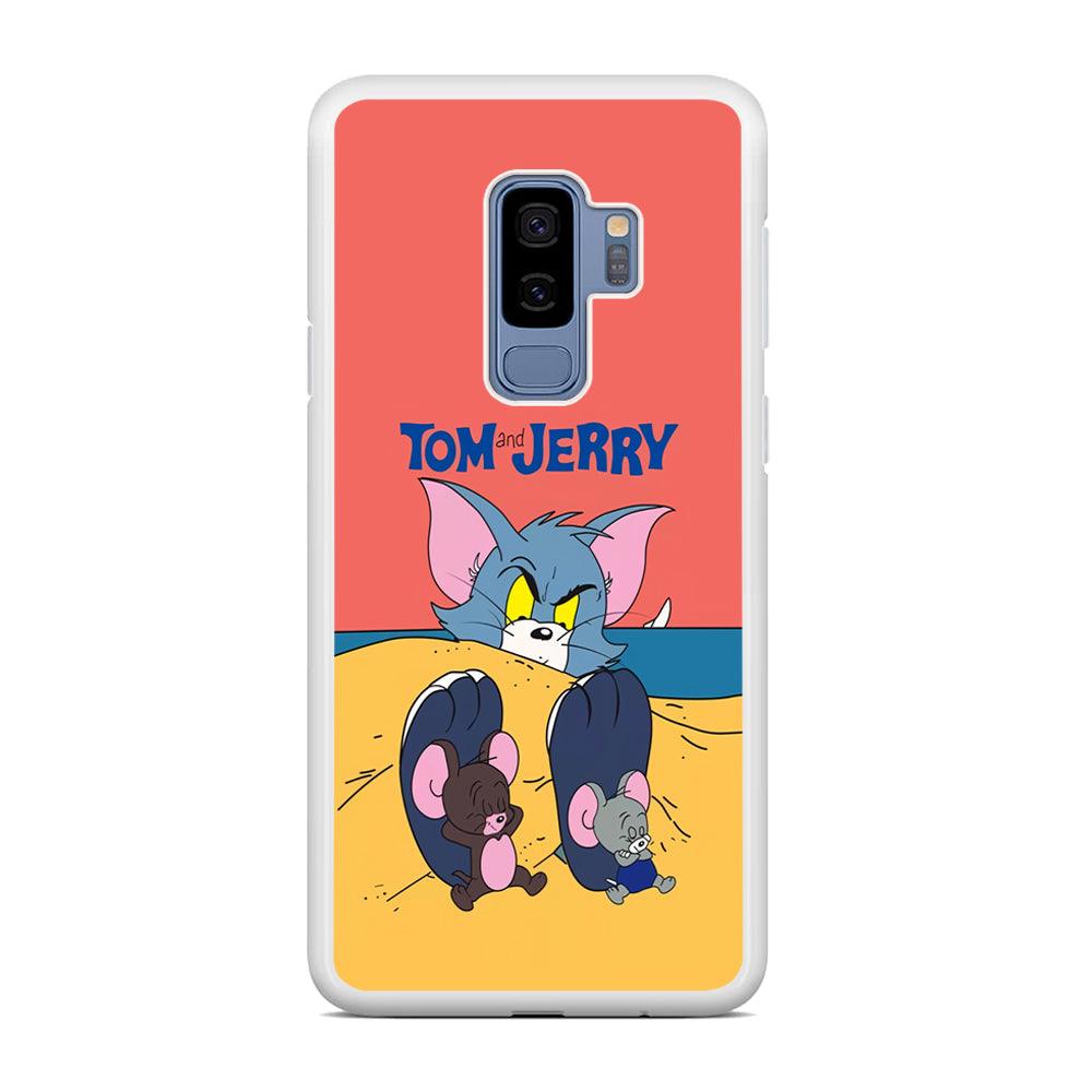 Tom and Jerry Enjoy at The Beach Samsung Galaxy S9 Plus Case-Oxvistore