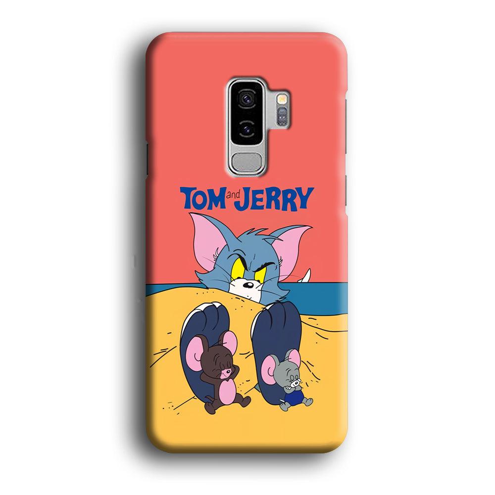 Tom and Jerry Enjoy at The Beach Samsung Galaxy S9 Plus Case-Oxvistore