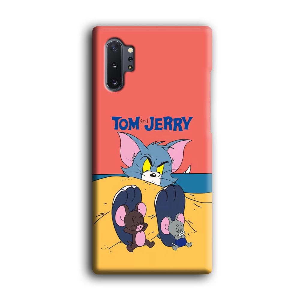 Tom and Jerry Enjoy at The Beach Samsung Galaxy Note 10 Plus Case-Oxvistore