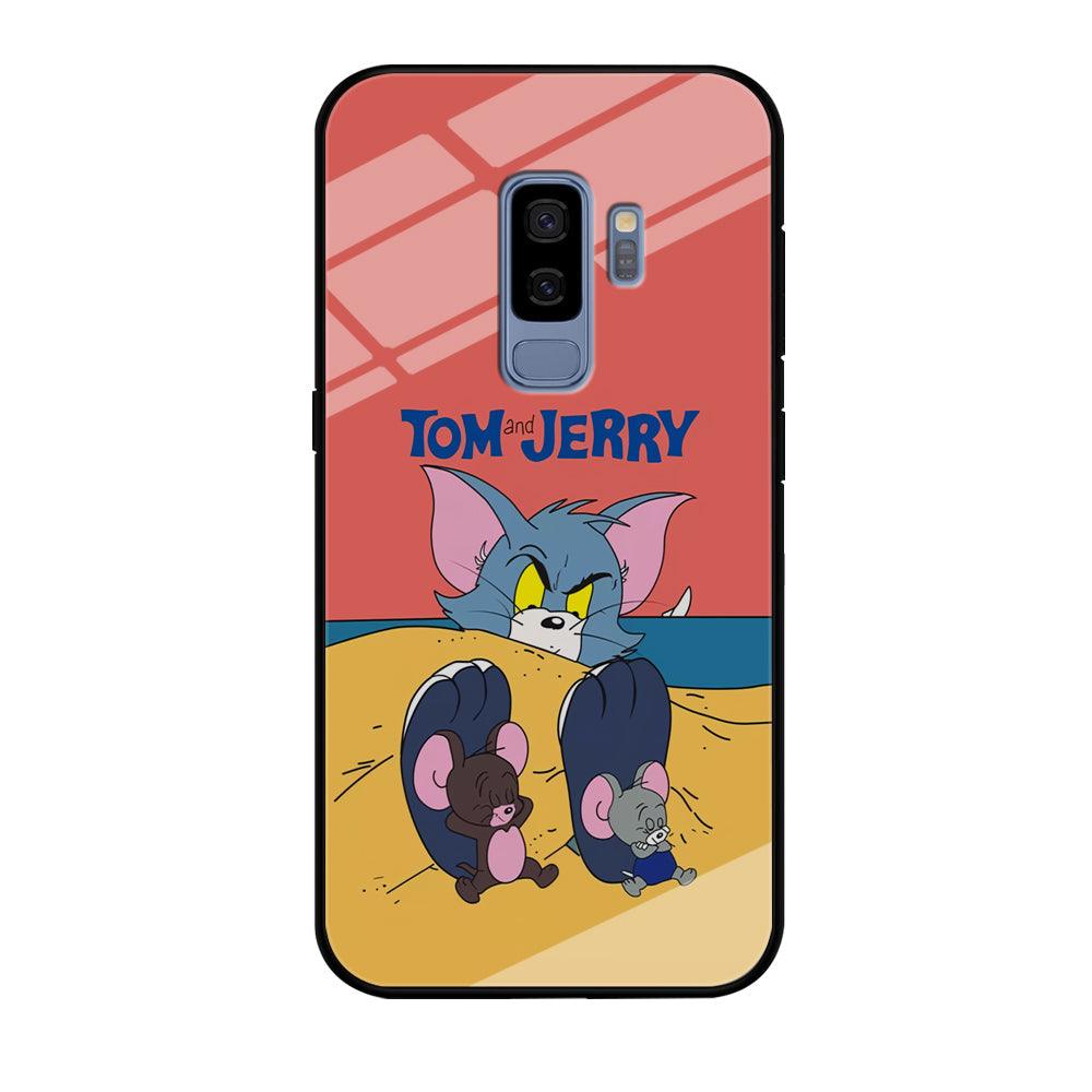 Tom and Jerry Enjoy at The Beach Samsung Galaxy S9 Plus Case-Oxvistore