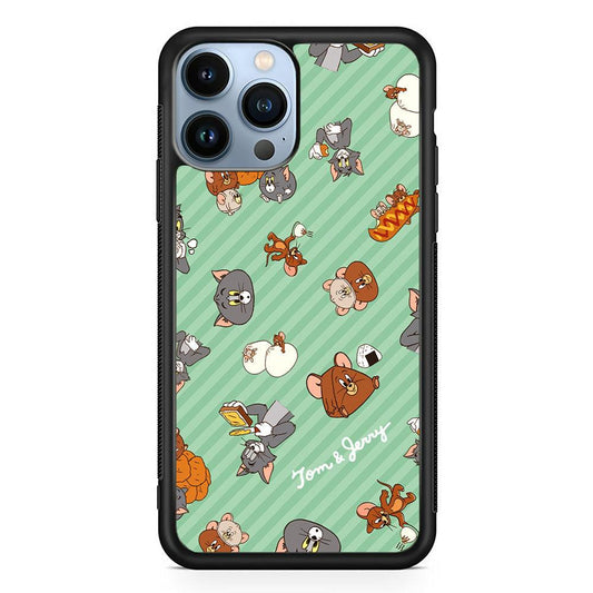 Tom and Jerry Food Imagination iPhone 14 Pro Case-Oxvistore