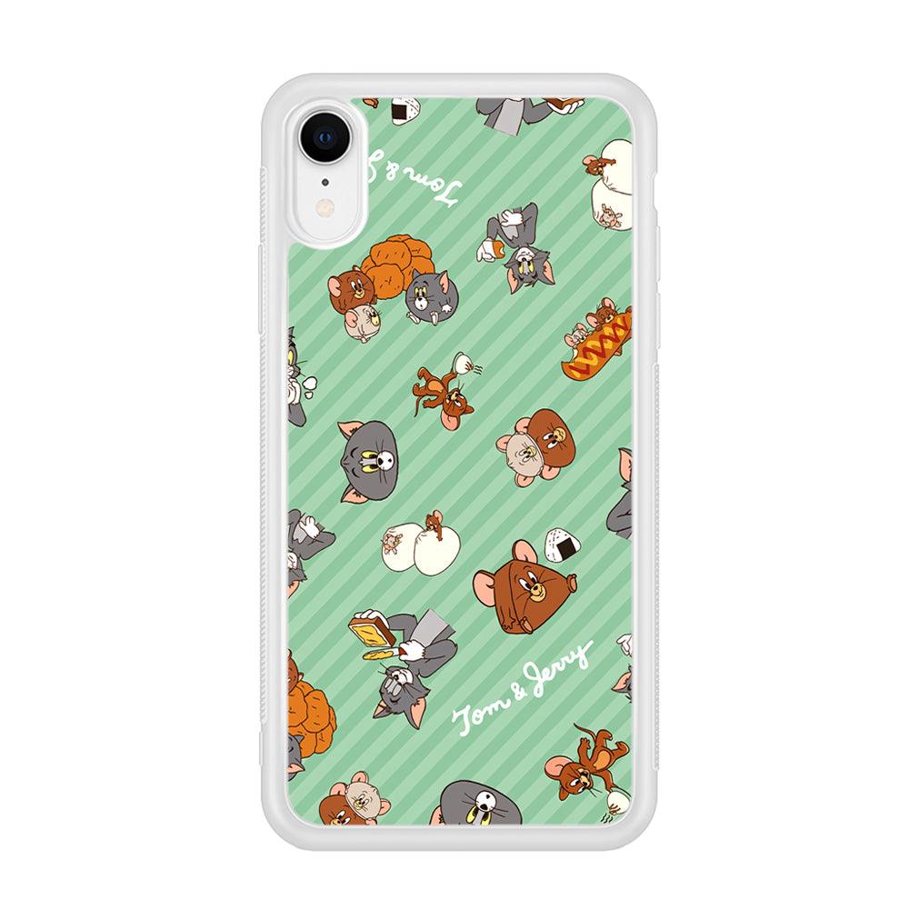 Tom and Jerry Food Imagination iPhone XR Case-Oxvistore