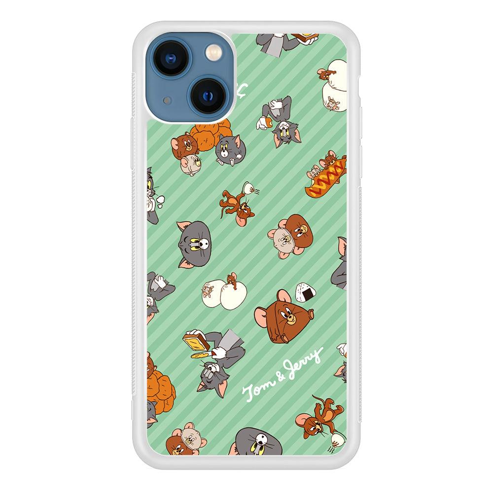 Tom and Jerry Food Imagination iPhone 14 Case-Oxvistore