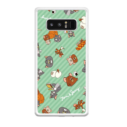 Tom and Jerry Food Imagination Samsung Galaxy Note 8 Case-Oxvistore