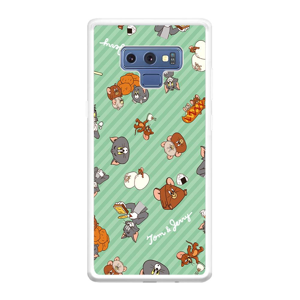 Tom and Jerry Food Imagination Samsung Galaxy Note 9 Case-Oxvistore