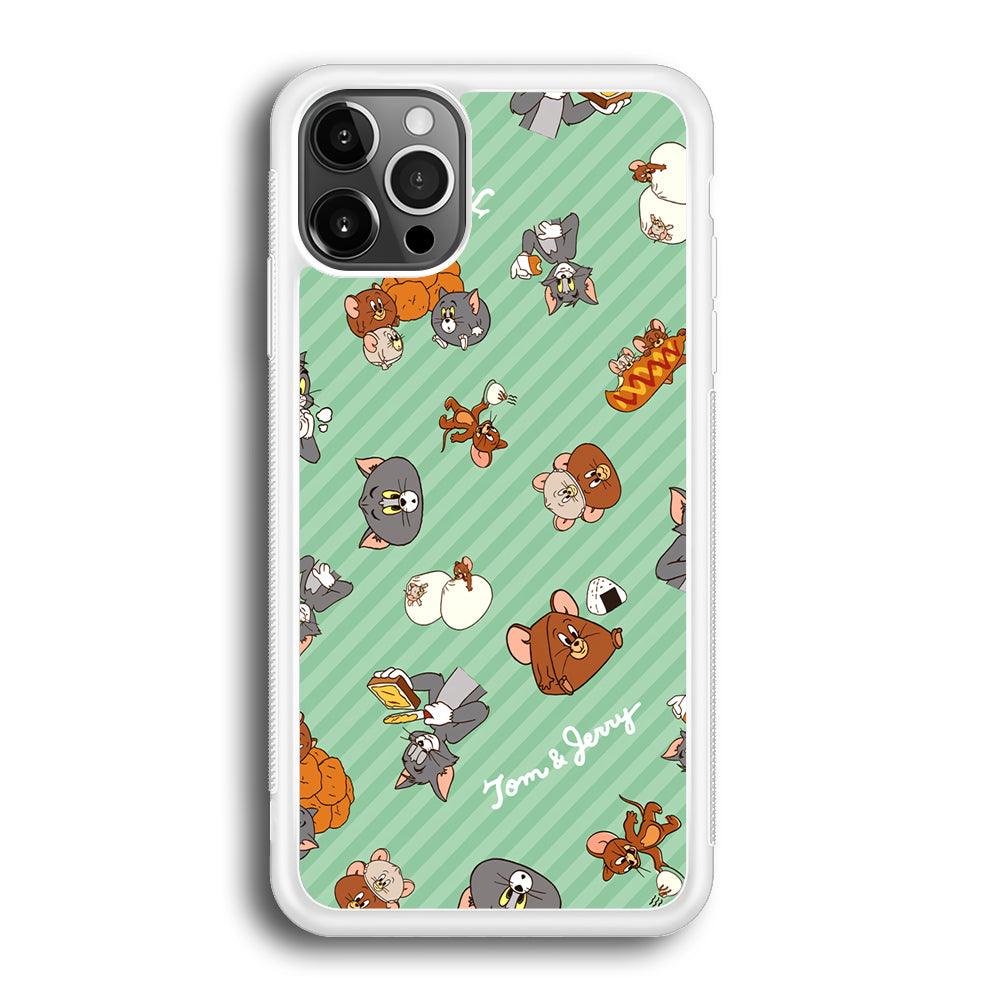 Tom and Jerry Food Imagination iPhone 12 Pro Case-Oxvistore