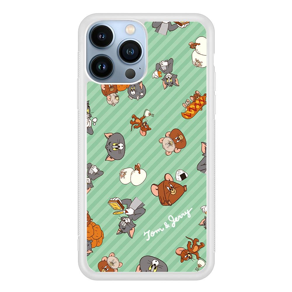 Tom and Jerry Food Imagination iPhone 15 Pro Max Case-Oxvistore