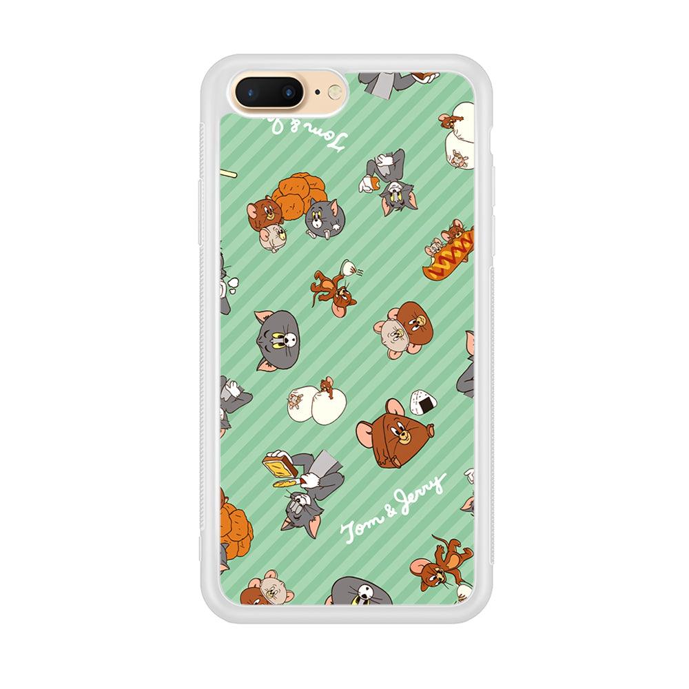 Tom and Jerry Food Imagination iPhone 8 Plus Case-Oxvistore