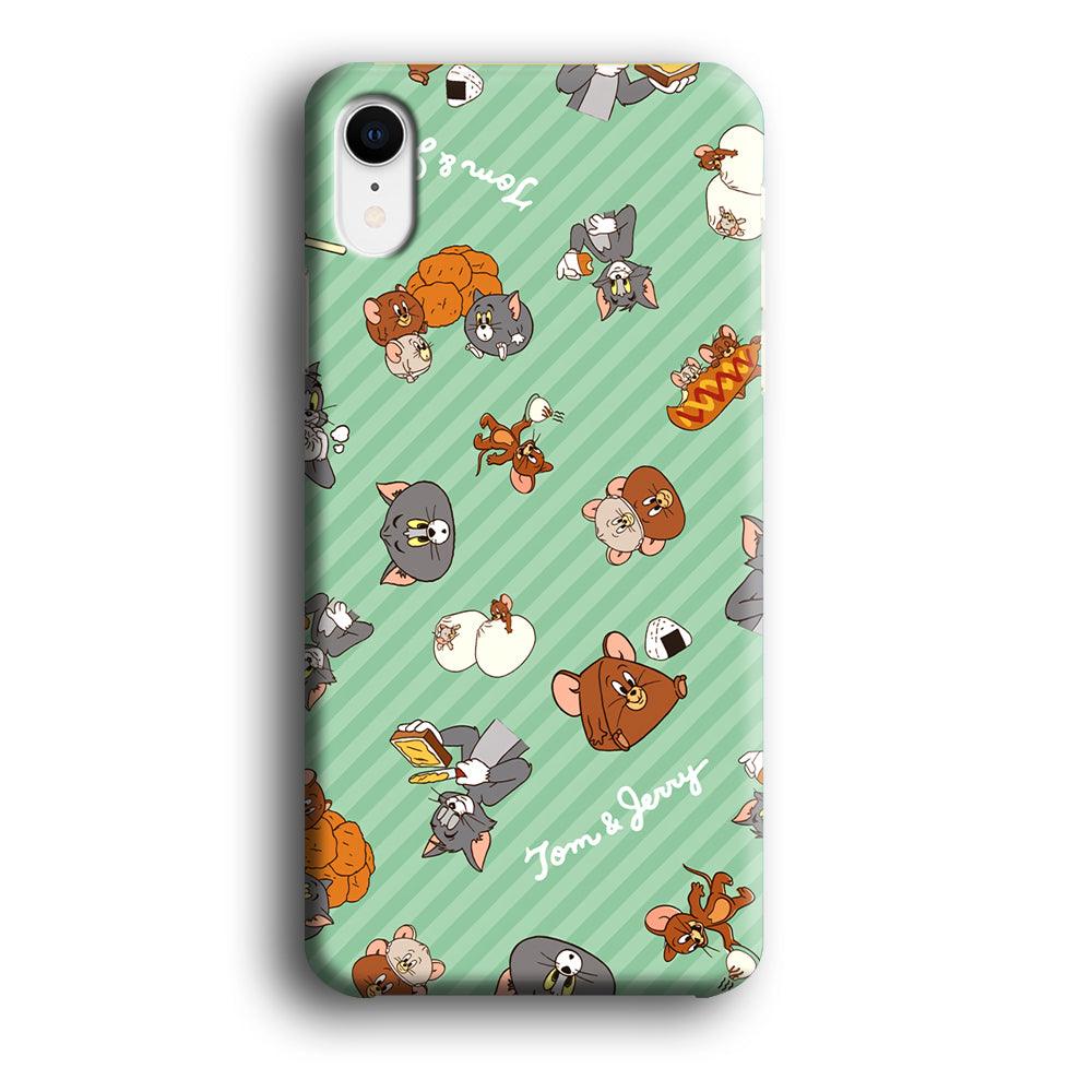 Tom and Jerry Food Imagination iPhone XR Case-Oxvistore