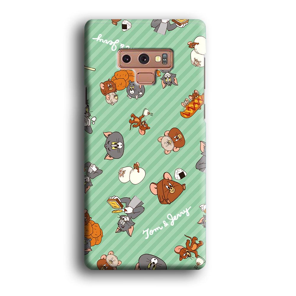 Tom and Jerry Food Imagination Samsung Galaxy Note 9 Case-Oxvistore