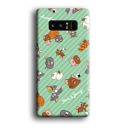 Tom and Jerry Food Imagination Samsung Galaxy Note 8 Case-Oxvistore