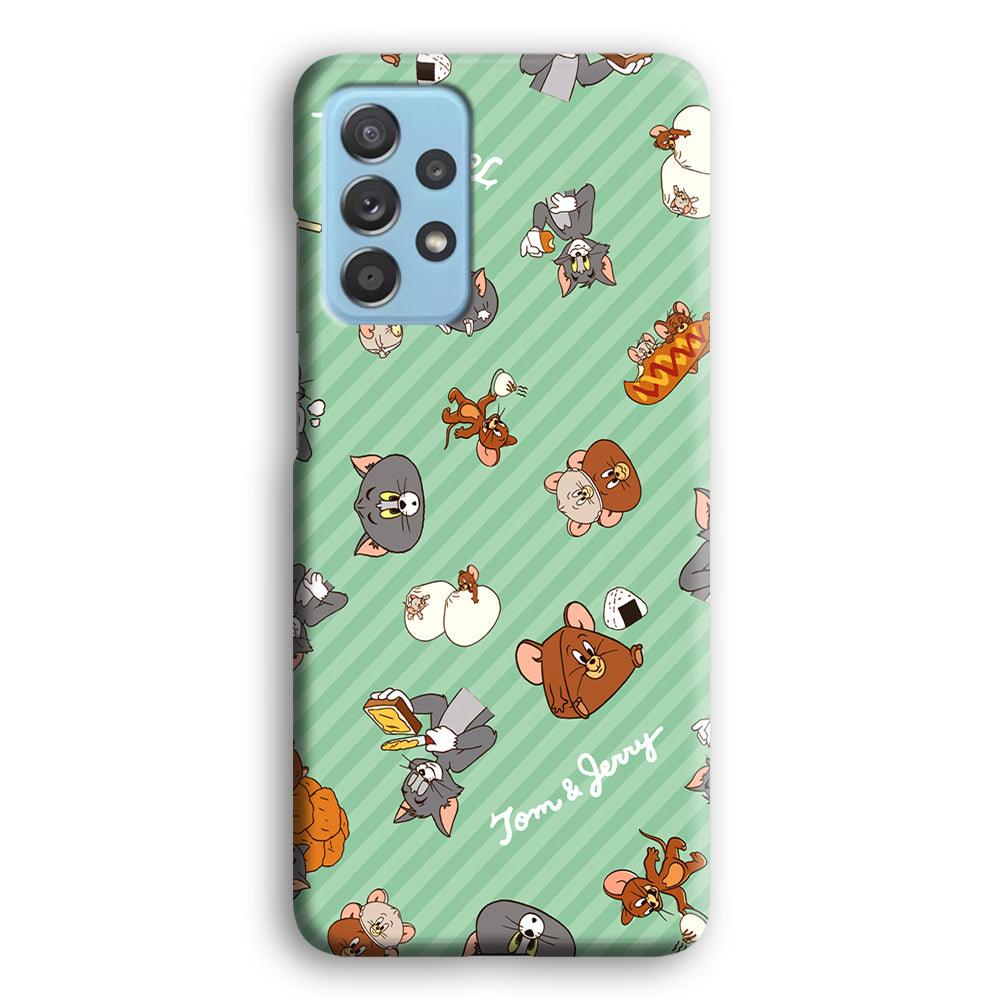 Tom and Jerry Food Imagination Samsung Galaxy A52 Case-Oxvistore