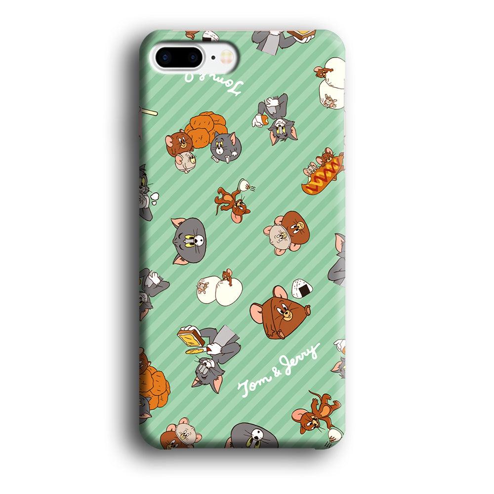 Tom and Jerry Food Imagination iPhone 7 Plus Case-Oxvistore