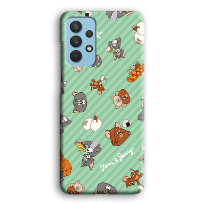 Tom and Jerry Food Imagination Samsung Galaxy A32 Case-Oxvistore