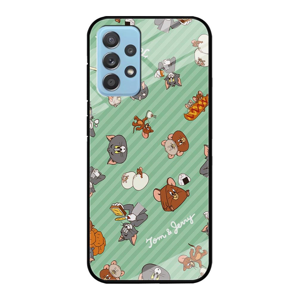 Tom and Jerry Food Imagination Samsung Galaxy A52 Case-Oxvistore