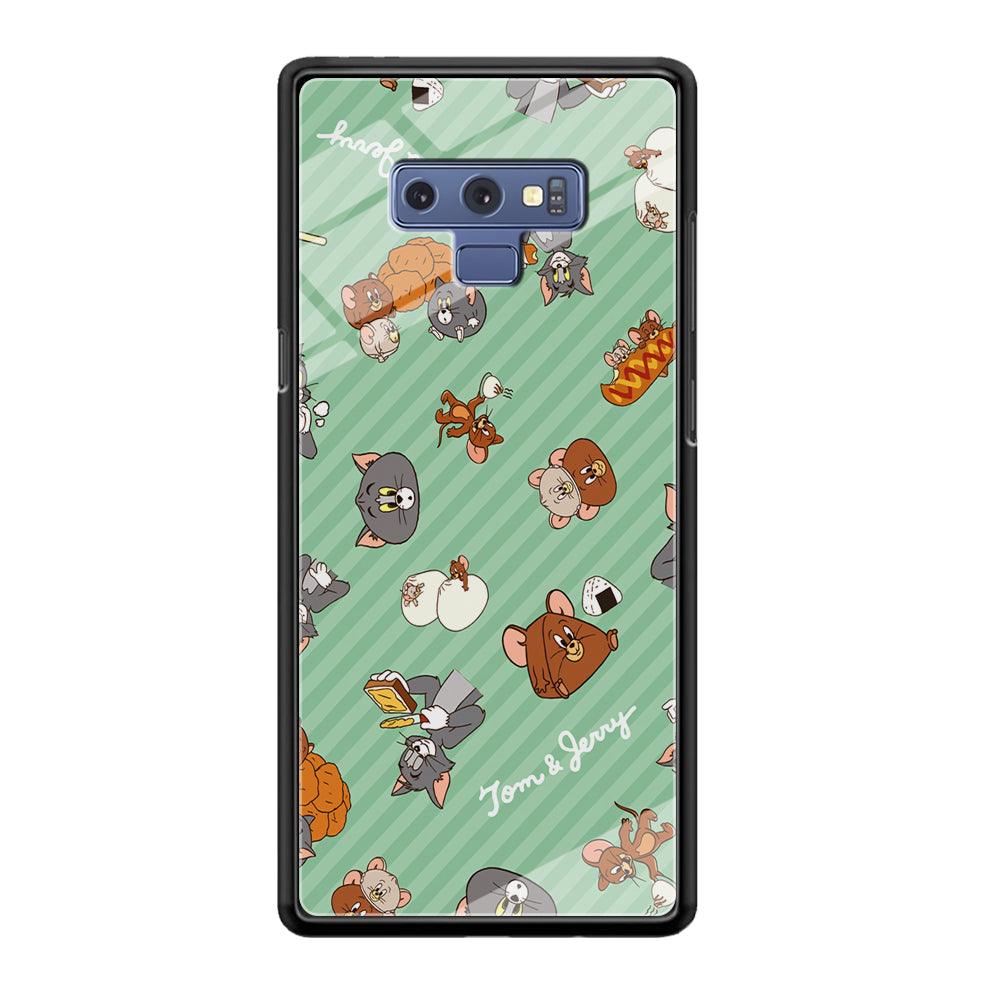 Tom and Jerry Food Imagination Samsung Galaxy Note 9 Case-Oxvistore