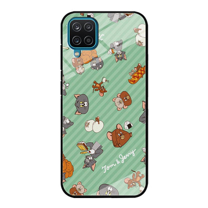 Tom and Jerry Food Imagination Samsung Galaxy A12 Case-Oxvistore