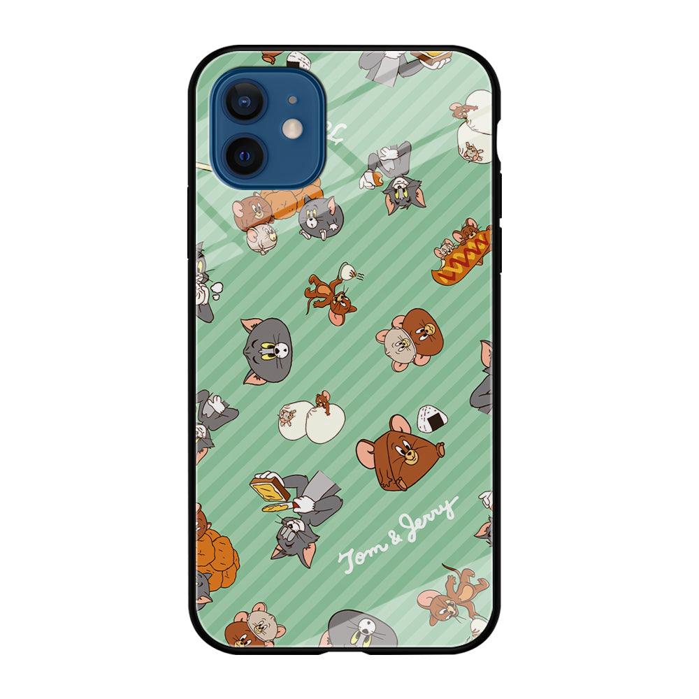 Tom and Jerry Food Imagination iPhone 12 Case-Oxvistore