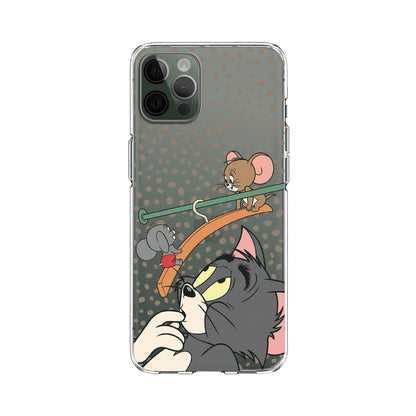 Tom and Jerry Inopportune Moment Clear Soft Case