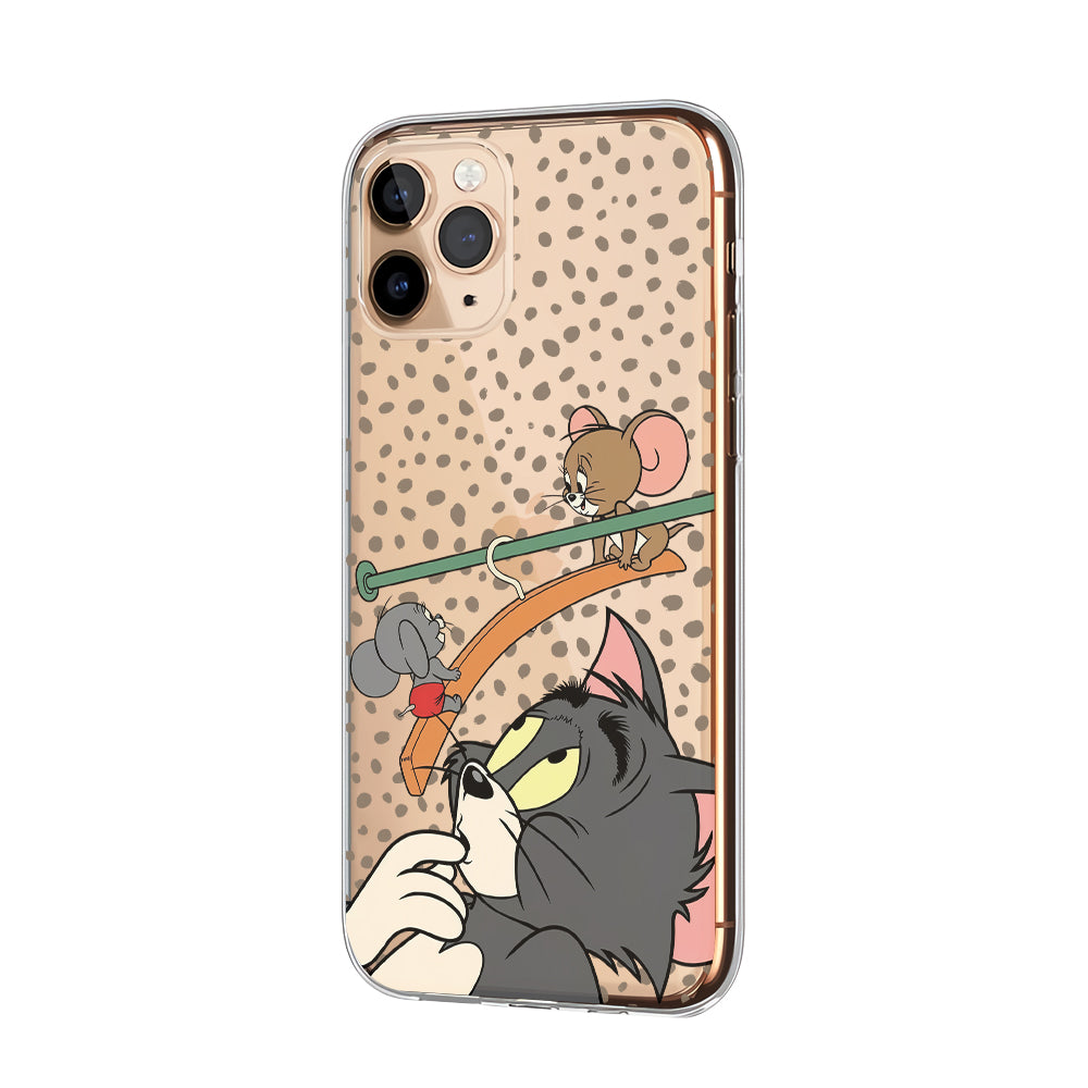 Tom and Jerry Inopportune Moment Clear Soft Case