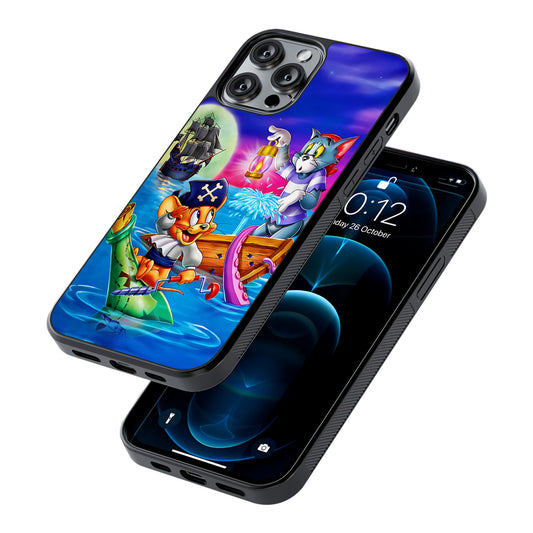 Tom and Jerry Pirates 2D Rubber Phone Case