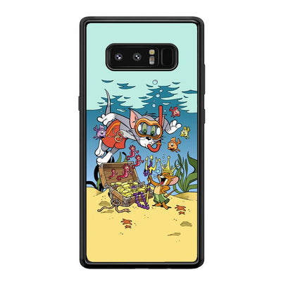 Tom and Jerry The King of The Sea Samsung Galaxy Note 8 Case-Oxvistore