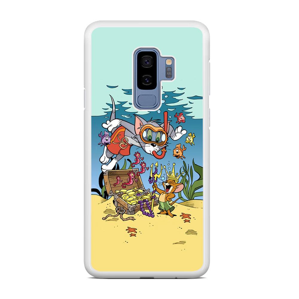 Tom and Jerry The King of The Sea Samsung Galaxy S9 Plus Case-Oxvistore