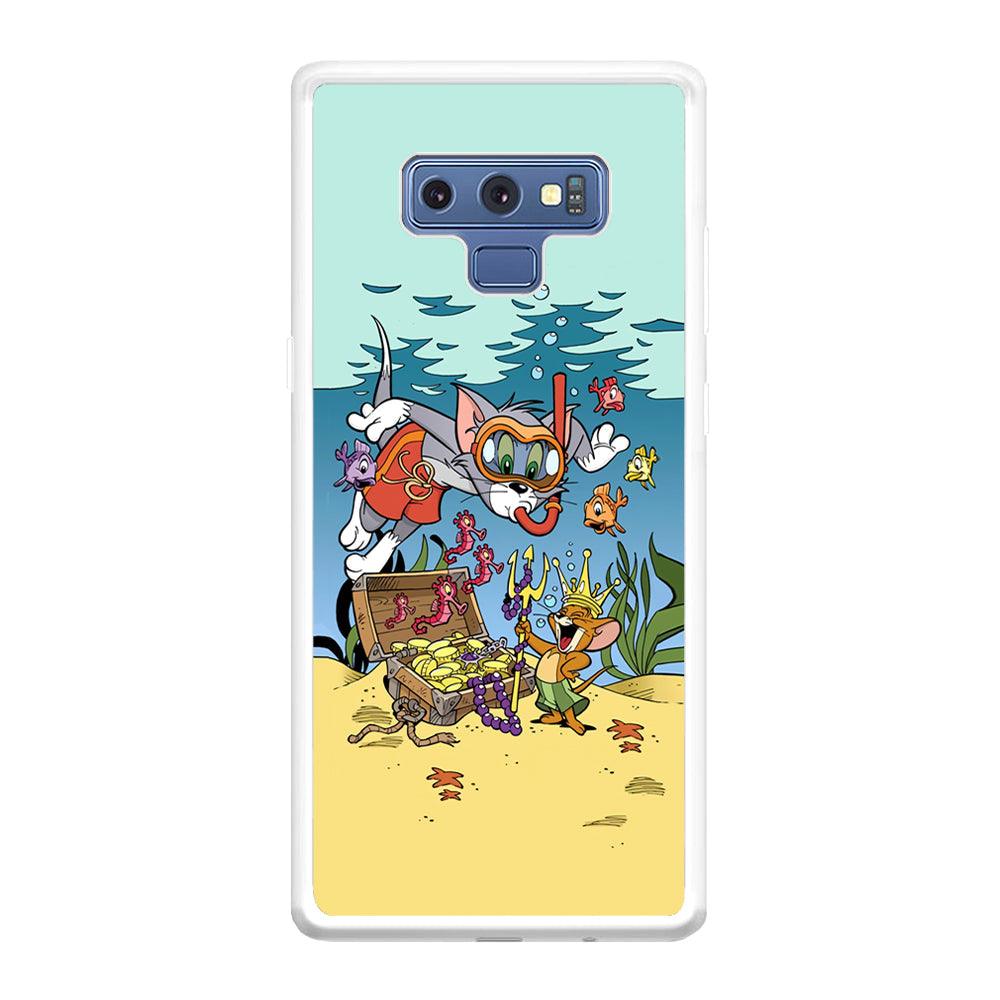 Tom and Jerry The King of The Sea Samsung Galaxy Note 9 Case-Oxvistore